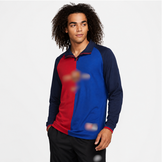 Camiseta Barcelona Edición Conmemorativa Retro 99/00 Manga Larga